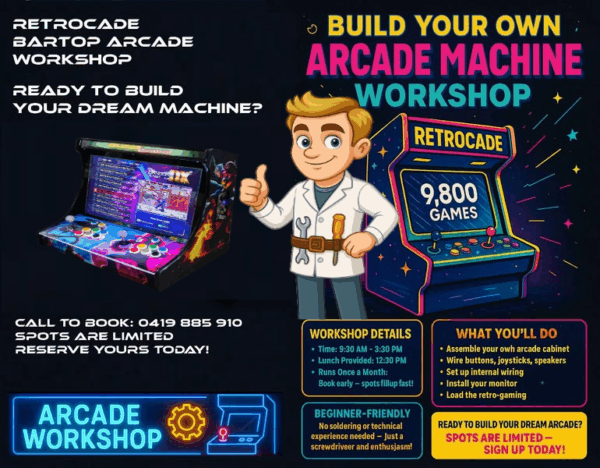 Build Your Own Arcade Machine Workshop