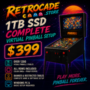 Virtual Pinball 1TB SSD Boot Drive