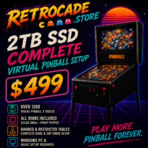 Virtual Pinball 2TB SSD Boot Drive
