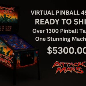 49″ 4K Virtual Pinball Machine – Fast Shipping | Retrocade.store
