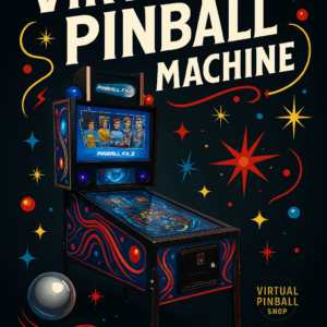 Custom Virtual Pinball Machine Full-Size Feel. Compact Convenience.