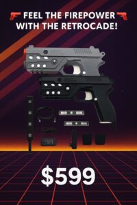 Feel The Firepower Retro Arcade Machine | Retrocade.store