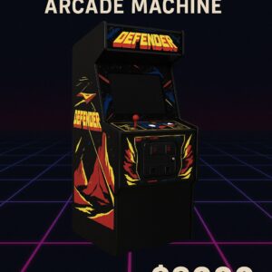 Defender Arcade Machine – Classic Retro Cabinet | Retrocade.store