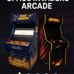 Space Invaders Arcade Machine – Classic Alien Shooter | Retrocade.store