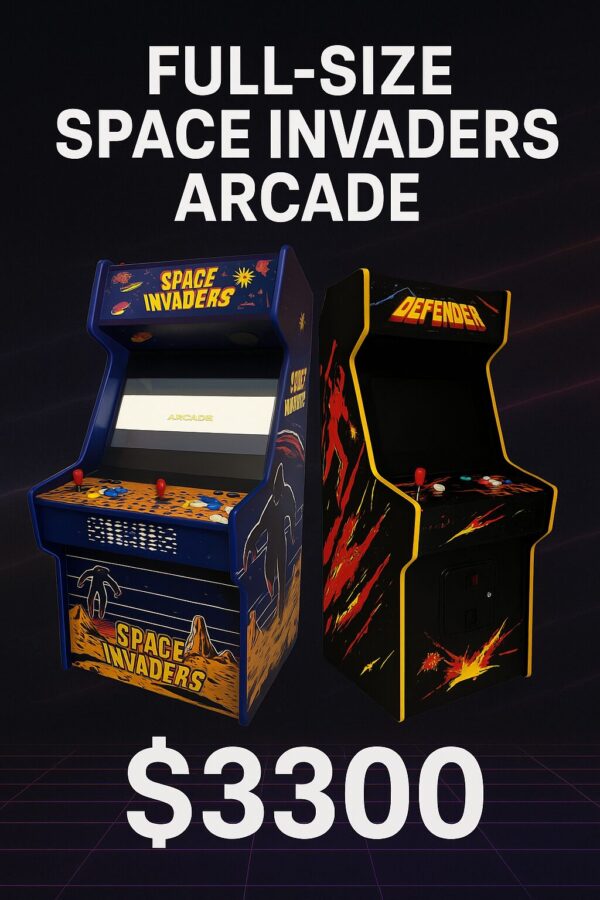 Space Invaders Arcade Machine – Classic Alien Shooter | Retrocade.store