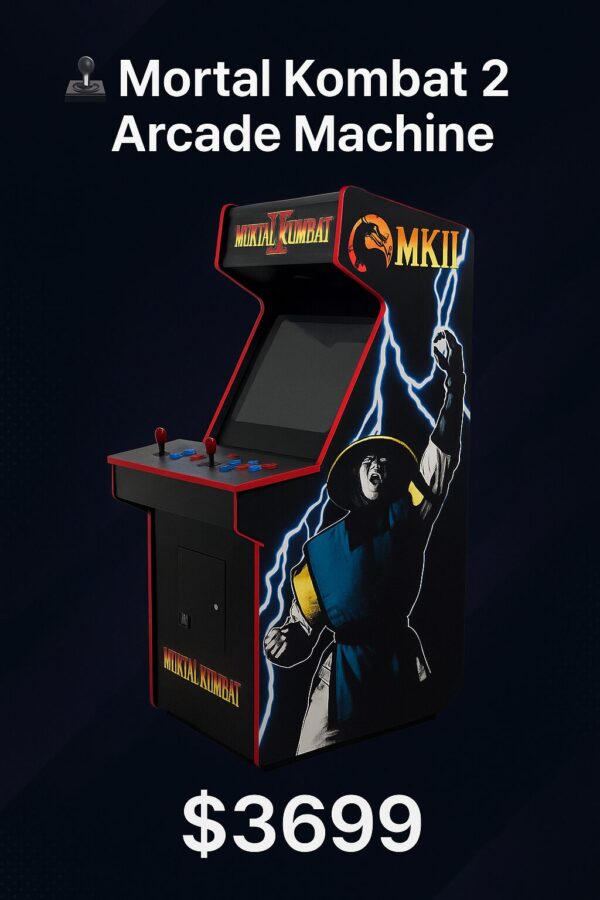Mortal Kombat II Arcade Machine – Iconic Fighting Game | Retrocade.store