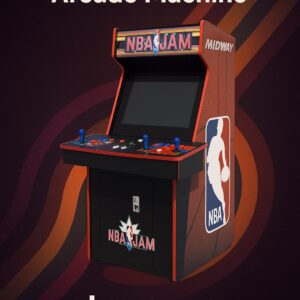 NBA Jam 4 Player Arcade Machine – Slam Dunk Classic | Retrocade.store