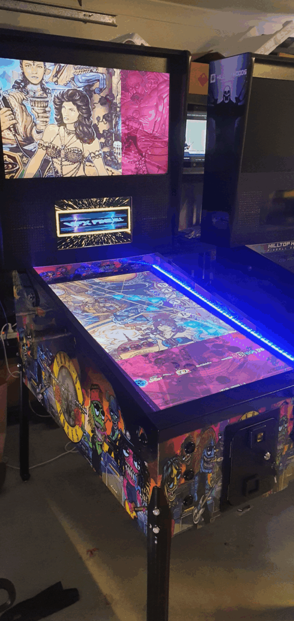 40 Custom Virtual Pinball Machine Model V1 Large
