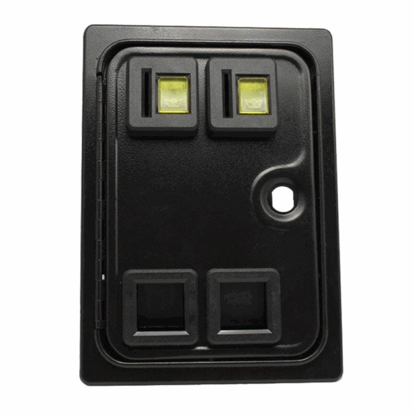 Dual Arcade Coin Door – Heavy-Duty Iron Coin Door for Virtual Pinball & Arcade Machines | Australia