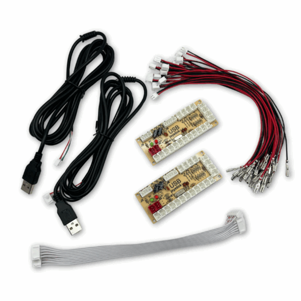 2-Player Zero Delay USB Encoder Kit for Arcade DIY