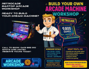 Build Your Own Arcade Machine Workshop | Take Home Same Day