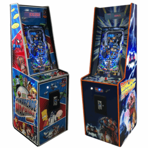 Custom Upright Virtual Pinball Machine – 32" or 40" Screen | Model V5 | Made in Australia