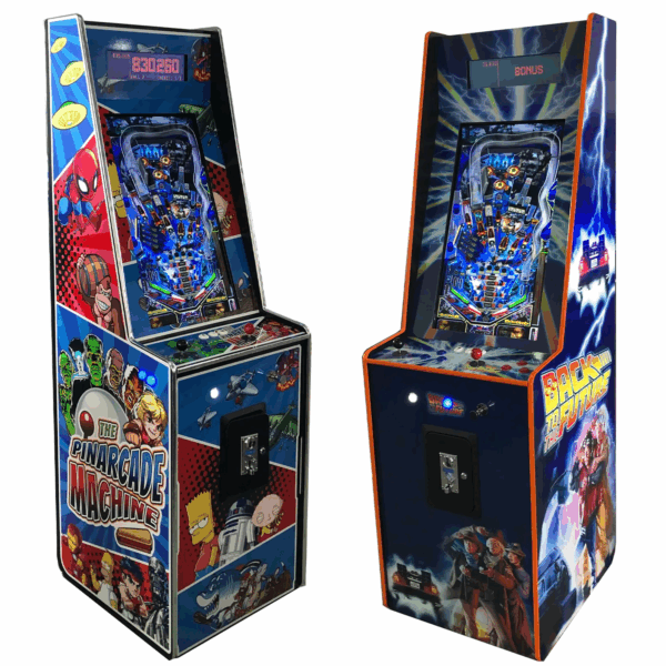 Custom Upright Virtual Pinball Machine – 32" or 40" Screen | Model V5 | Made in Australia