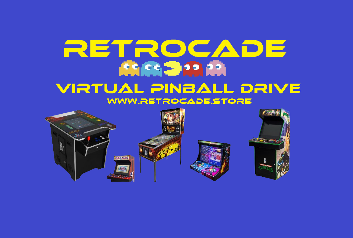 Virtual Pinball drive plug and play ssd