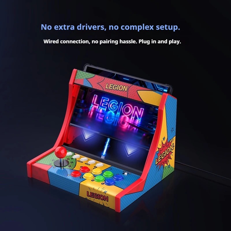 Retro Arcade Fight Stick Dock for Switch 2, Switch & OLED - Image 8