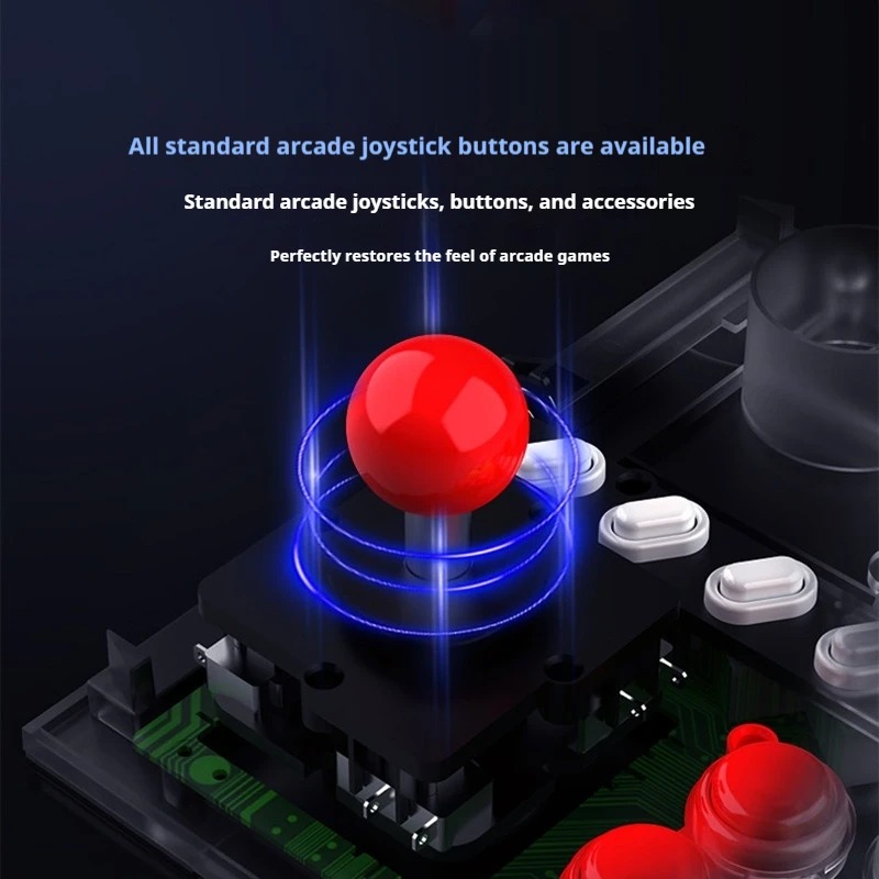 Retro Arcade Fight Stick Dock for Switch 2, Switch & OLED - Image 3