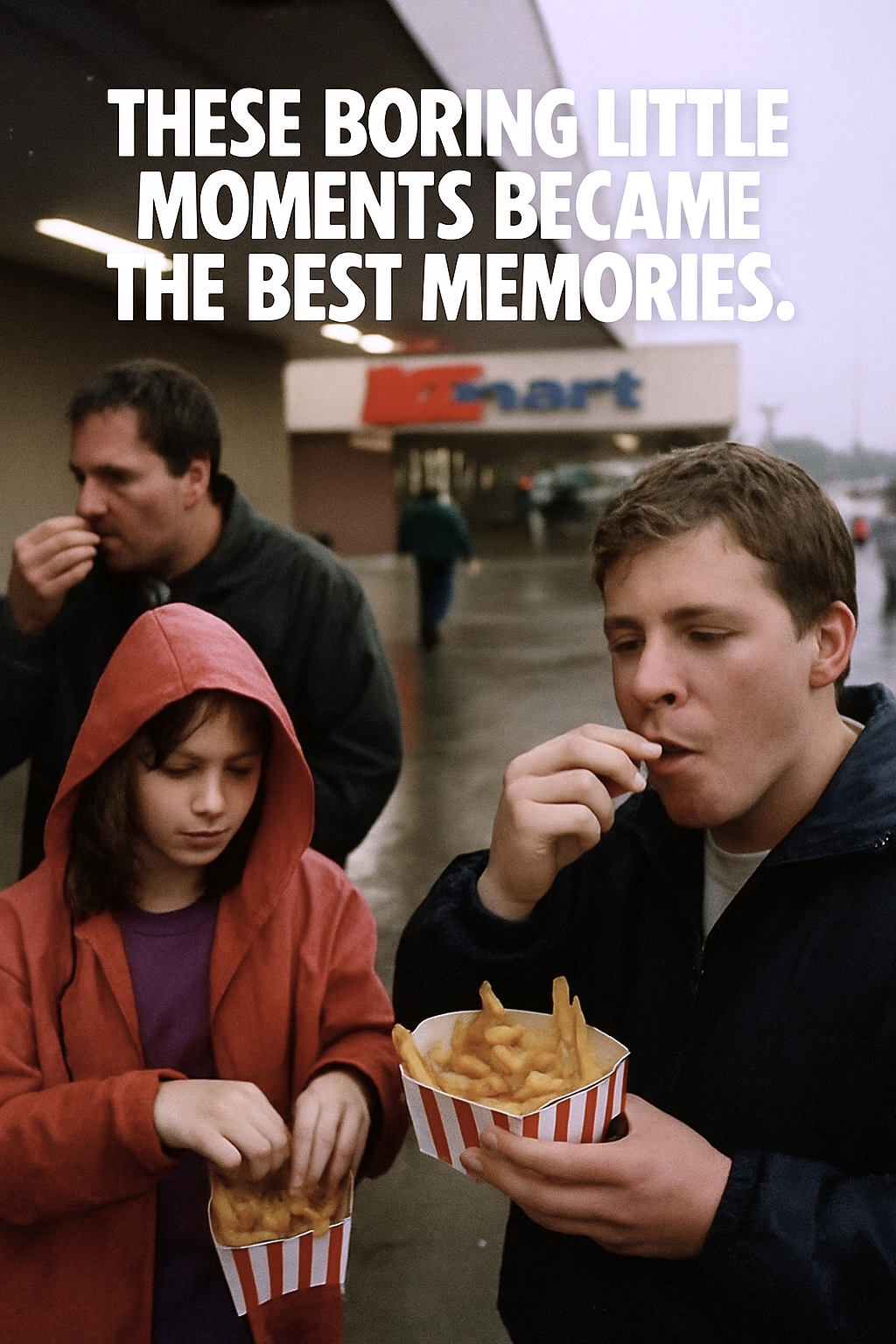 Soggy Chips and Stormy Kmart Memories: A Rainy Day Retro Reverie