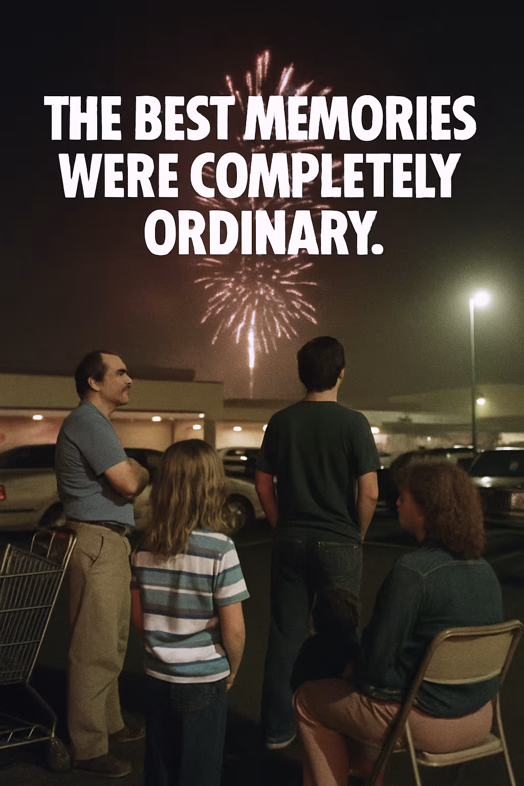 watching fireworks from shopping centre carparks second image