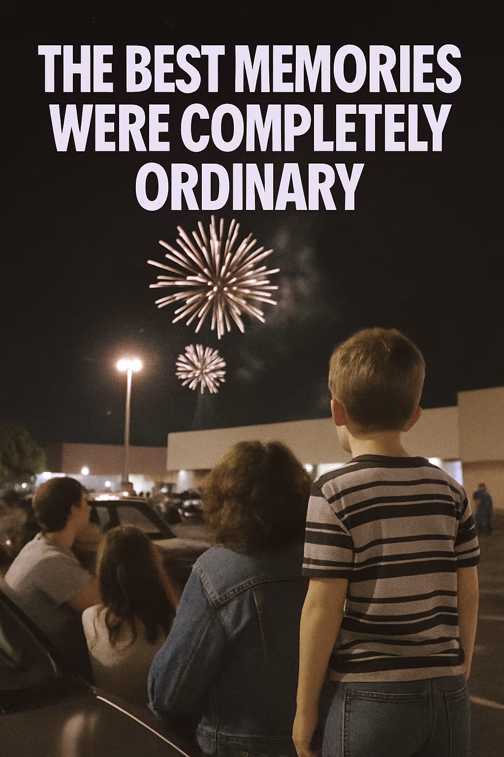 Fireworks and Fluorescent Lights: Nights Watching Sparks from Shopping Centre Carparks