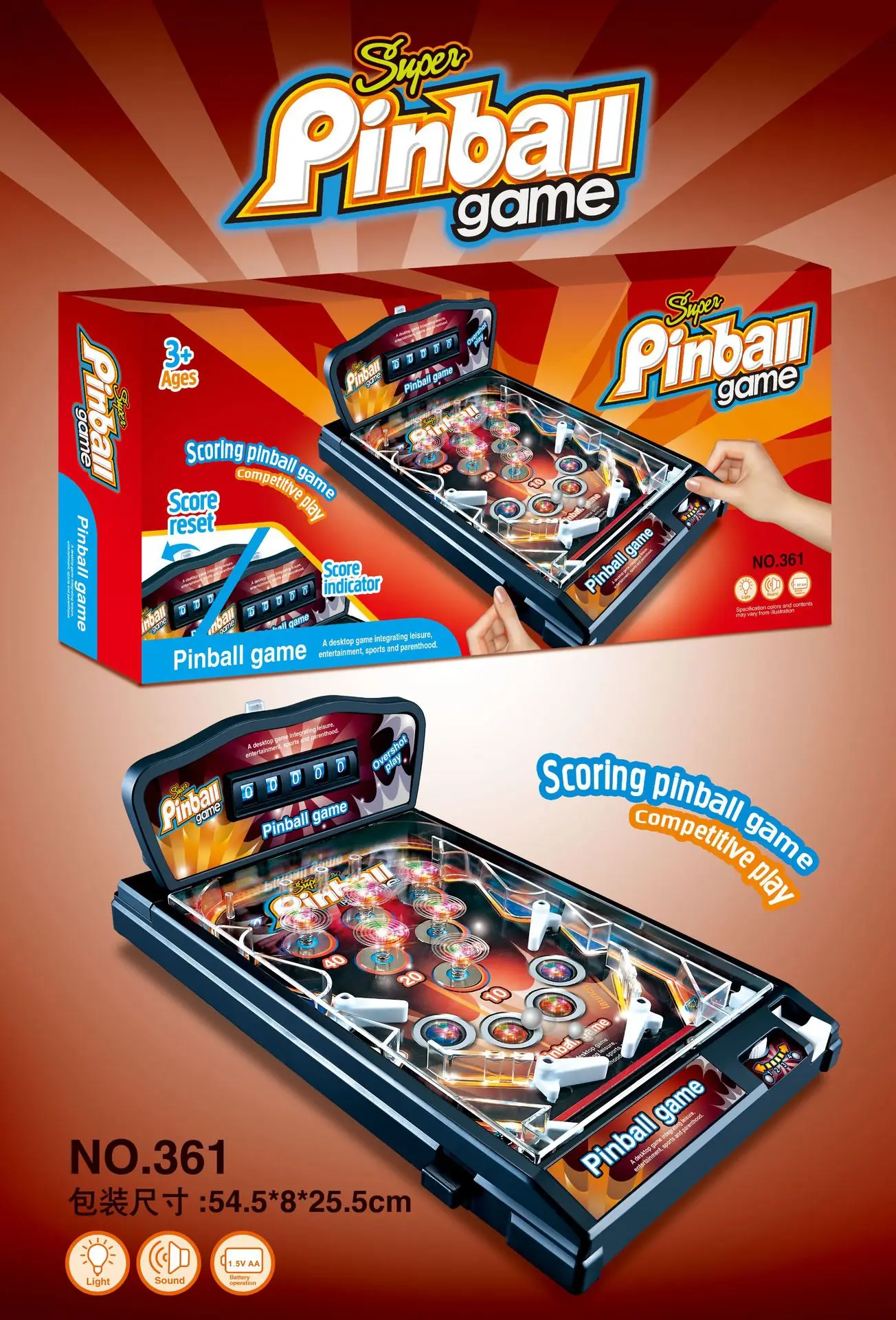 Super Pinball Game for Kids | Fast Fun & Skill Building - Image 2