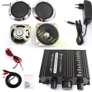 Mini Arcade Audio Amplifier Kit 20W+20W Stereo with 4” Speakers