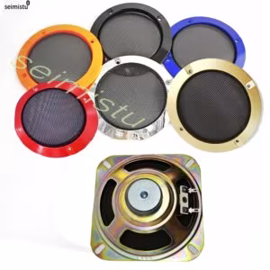 4 Inch Arcade Speaker Grille | Metal Mesh Cover in 6 Colours for Cabinets