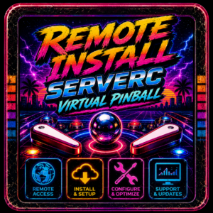 Remote Virtual Pinball Installation & VPX Setup