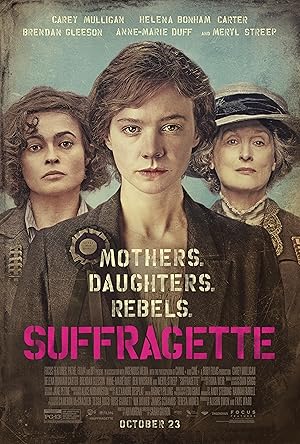 Suffragette Blu-ray cover art