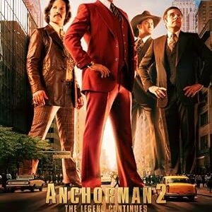 Anchorman 2: The Legend Continues Blu-ray cover art