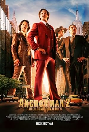 Anchorman 2: The Legend Continues Blu-ray cover art