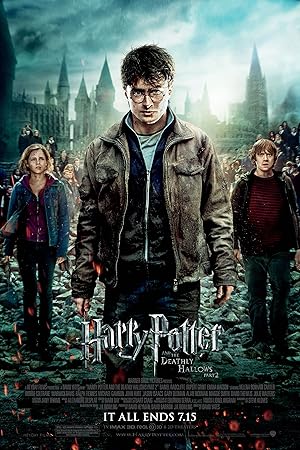 Harry Potter and the Deathly Hallows: Part 2 Blu-ray cover art