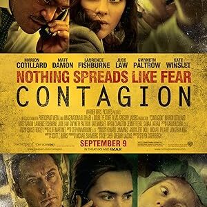 Contagion Blu-ray cover art