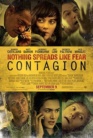 Contagion Blu-ray cover art