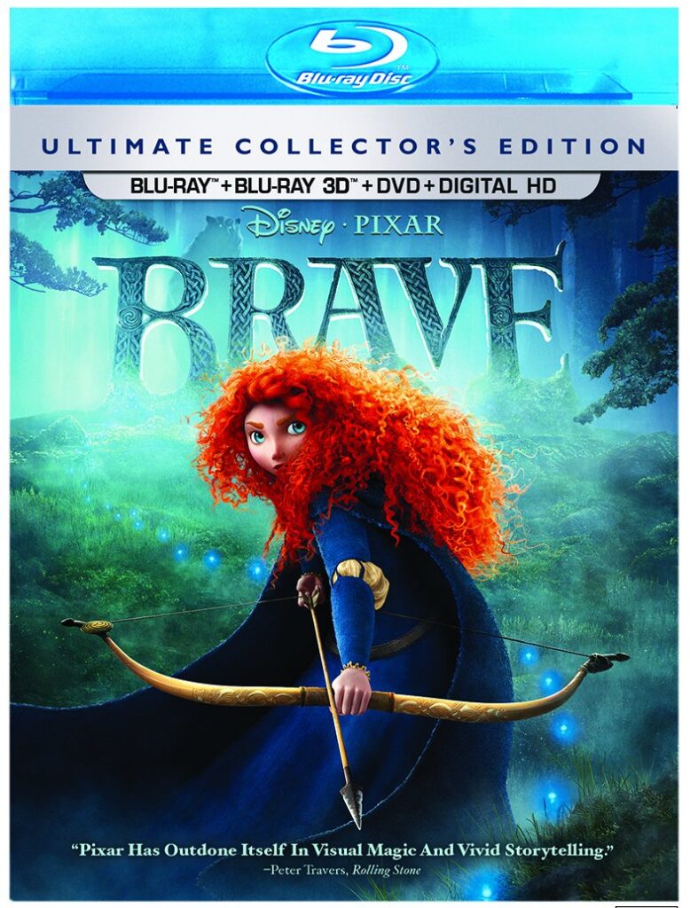 Brave (3D Blu-ray cover art