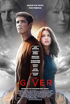The Giver Blu-ray cover art
