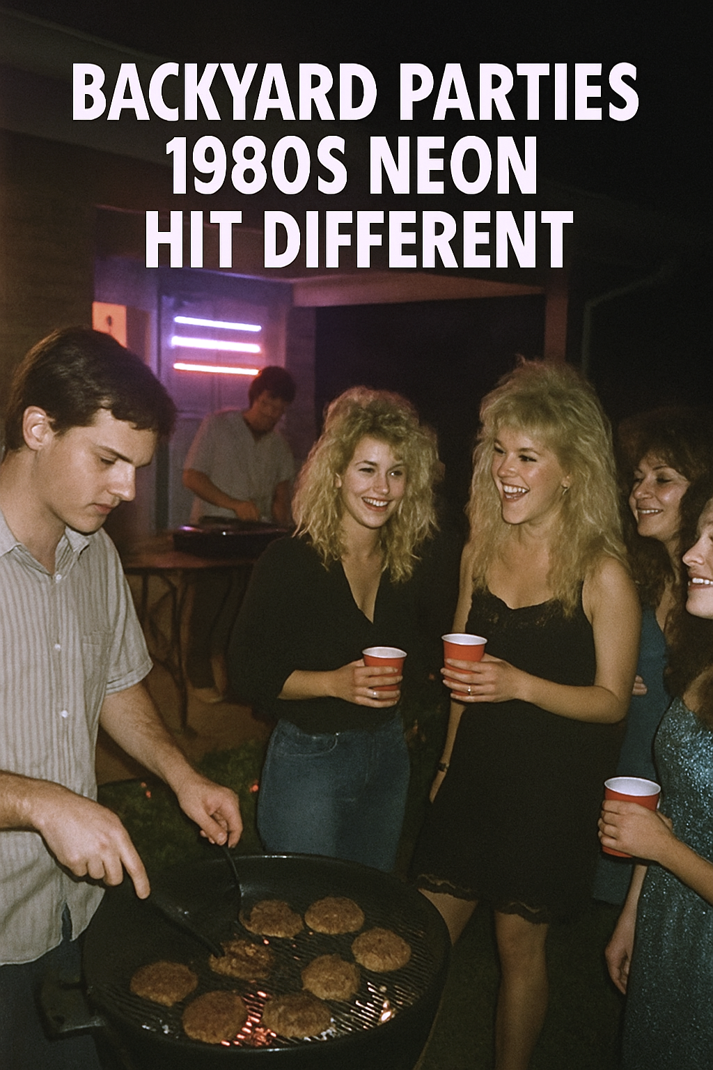 Neon Nights and Backyard BBQs: Reliving the Magic of 1980s Summer Parties
