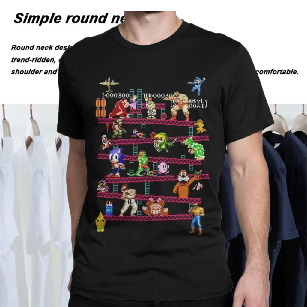 Arcade Game Collage T-Shirt