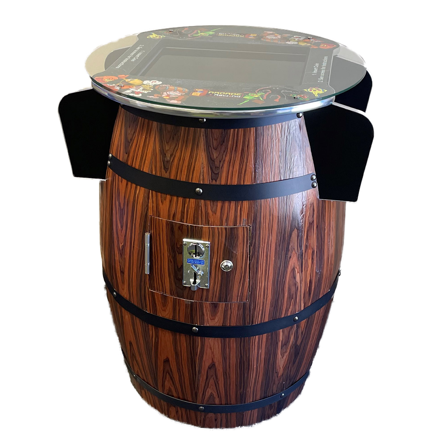 Wine Barrel Arcade Machine – 60 or 412 Games - Image 2