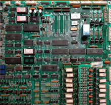 Virtual pinball electronics