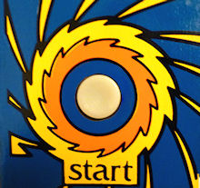Virtual pinball start button