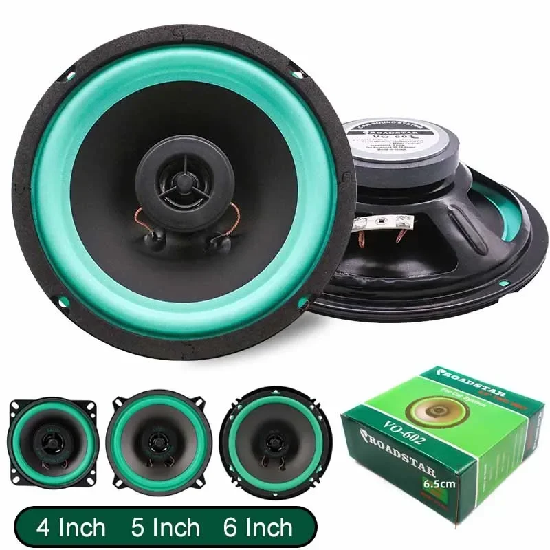 4/5/6 Inch HiFi Coaxial Car Speakers 100W/160W 1
