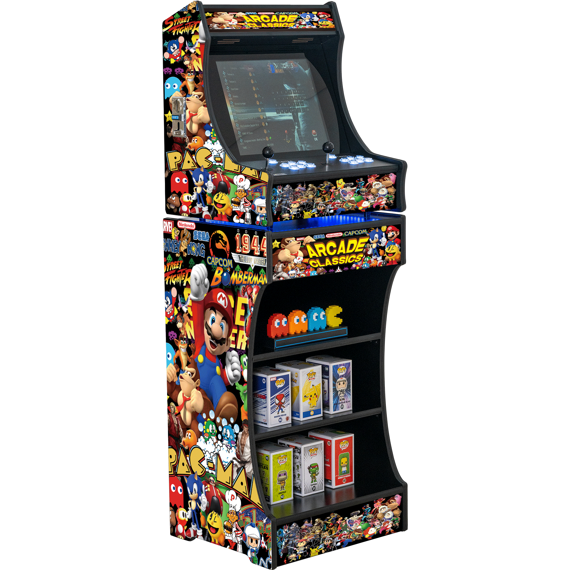 Upright 19 Inch Arcade Machine