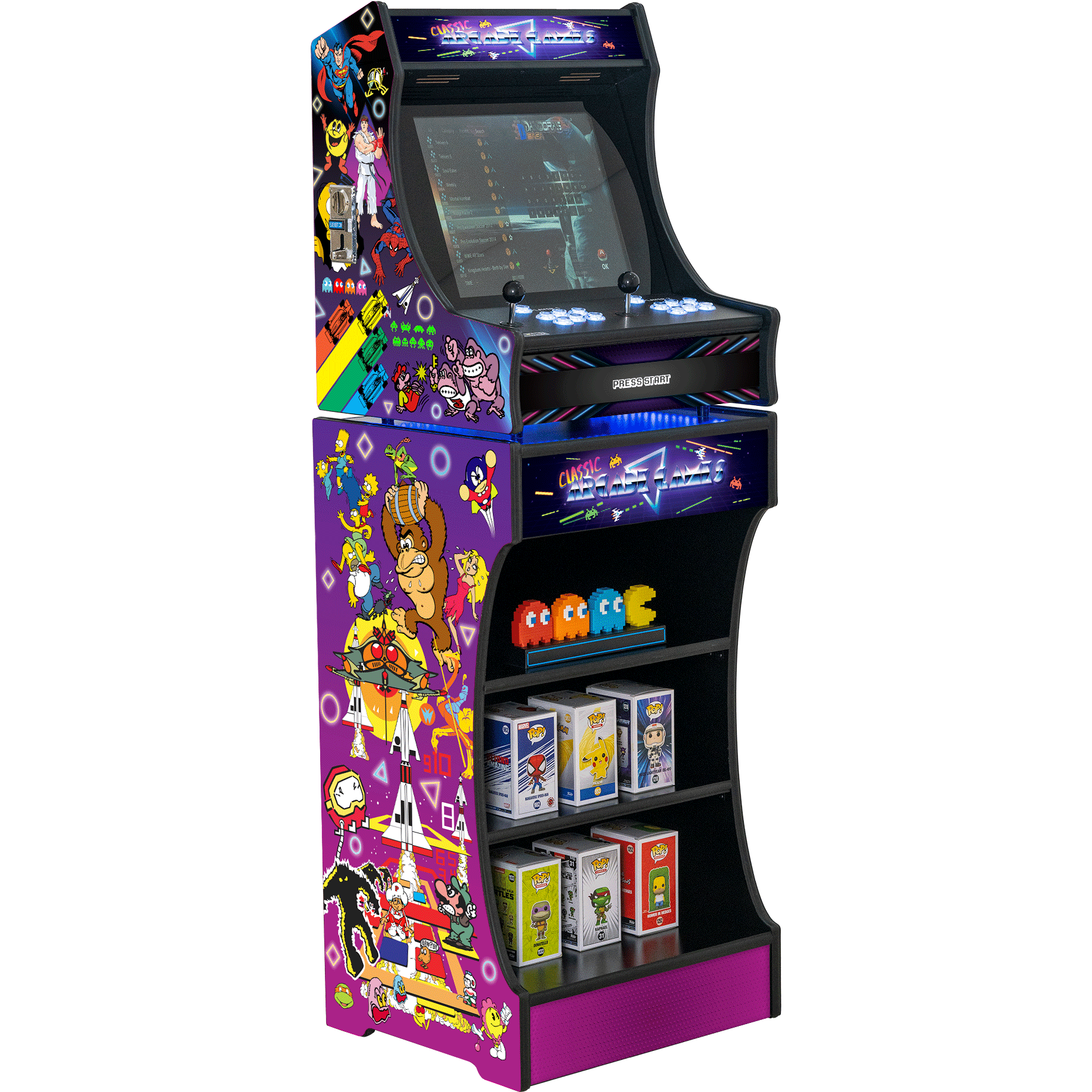 Upright 19 Inch Arcade Machine