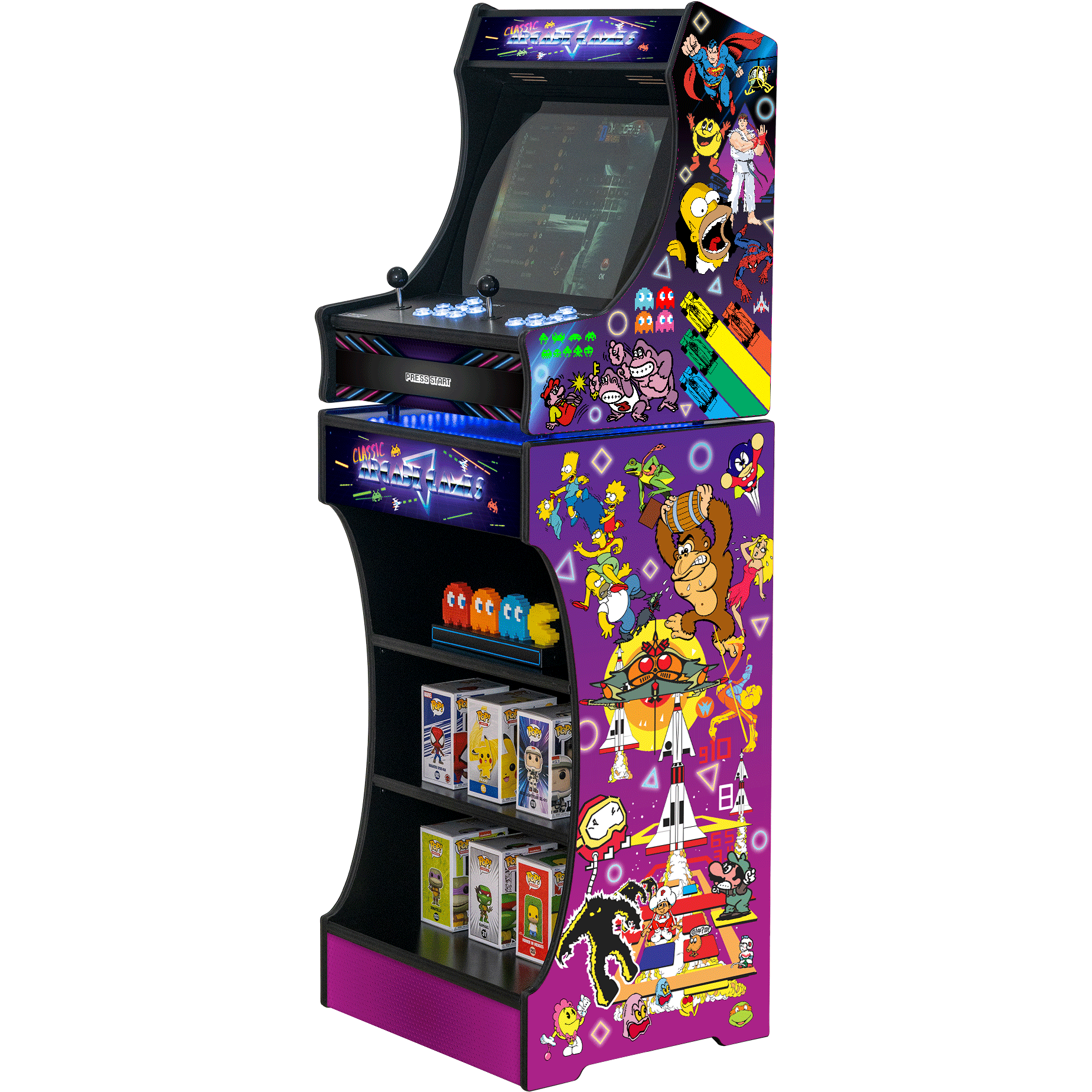 Upright 19 Inch Arcade Machine