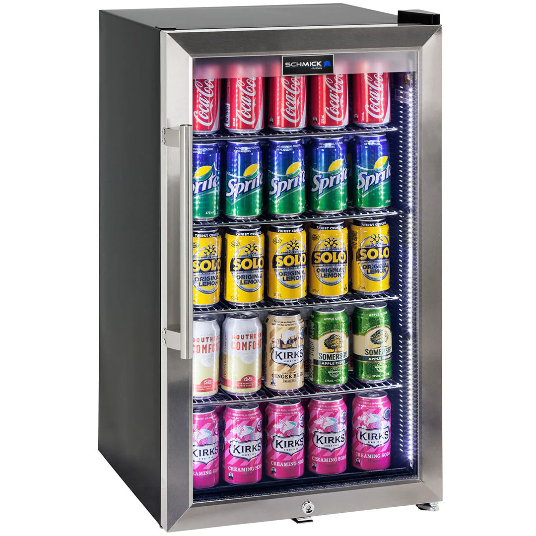Petrol Branded Triple Glazed Alfresco LED 98L Bar Fridge