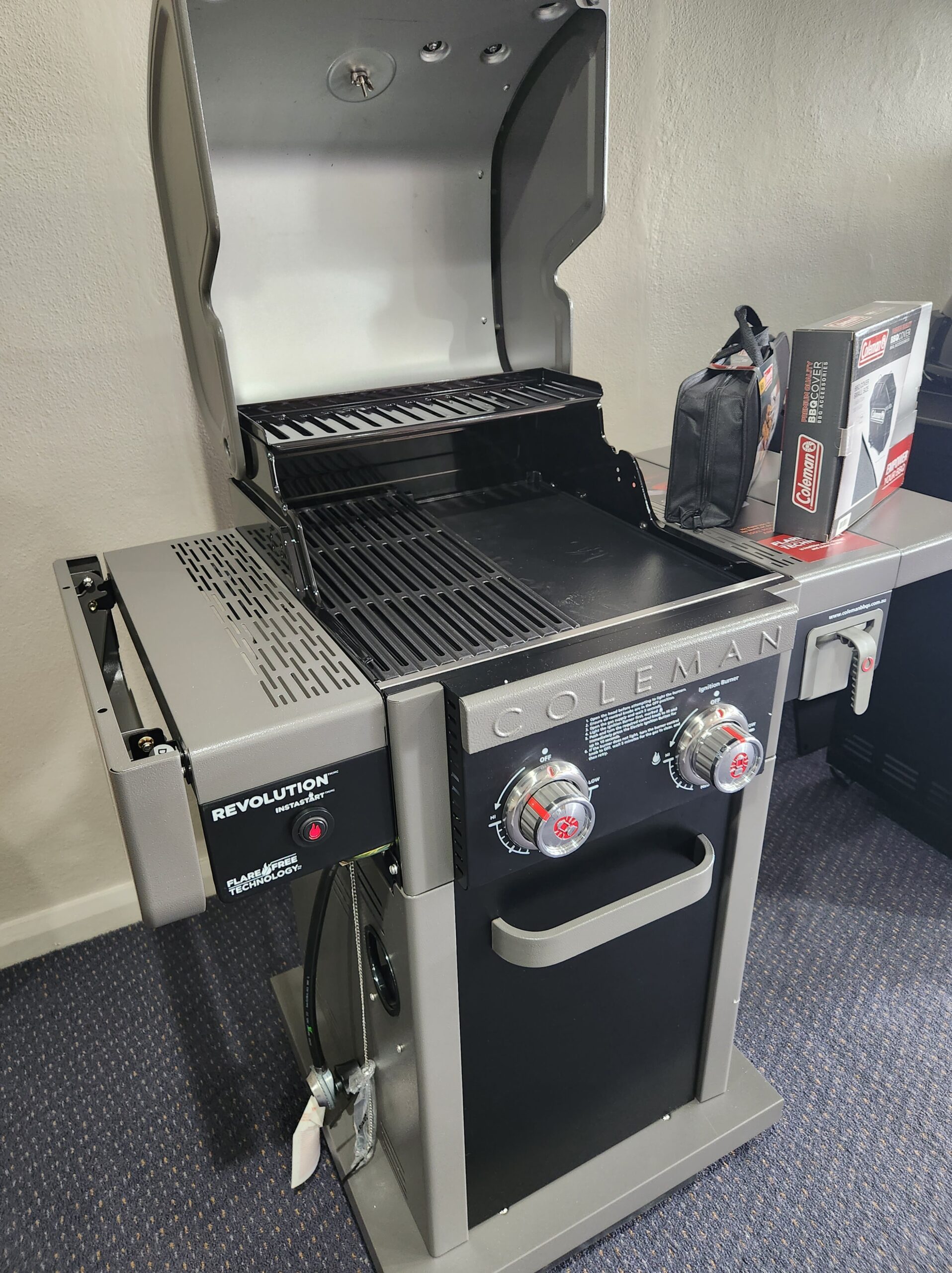 Coleman Revolution 2 Burner BBQ - Black Gloss