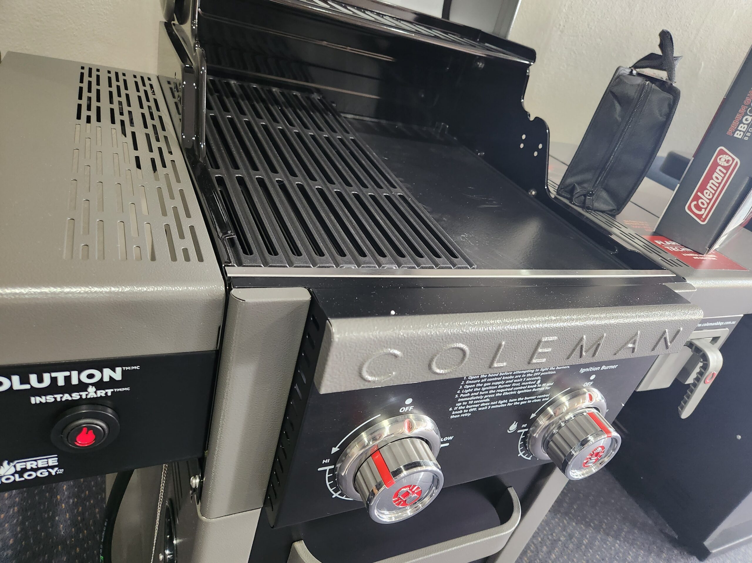 Coleman Revolution 2 Burner BBQ - Black Gloss