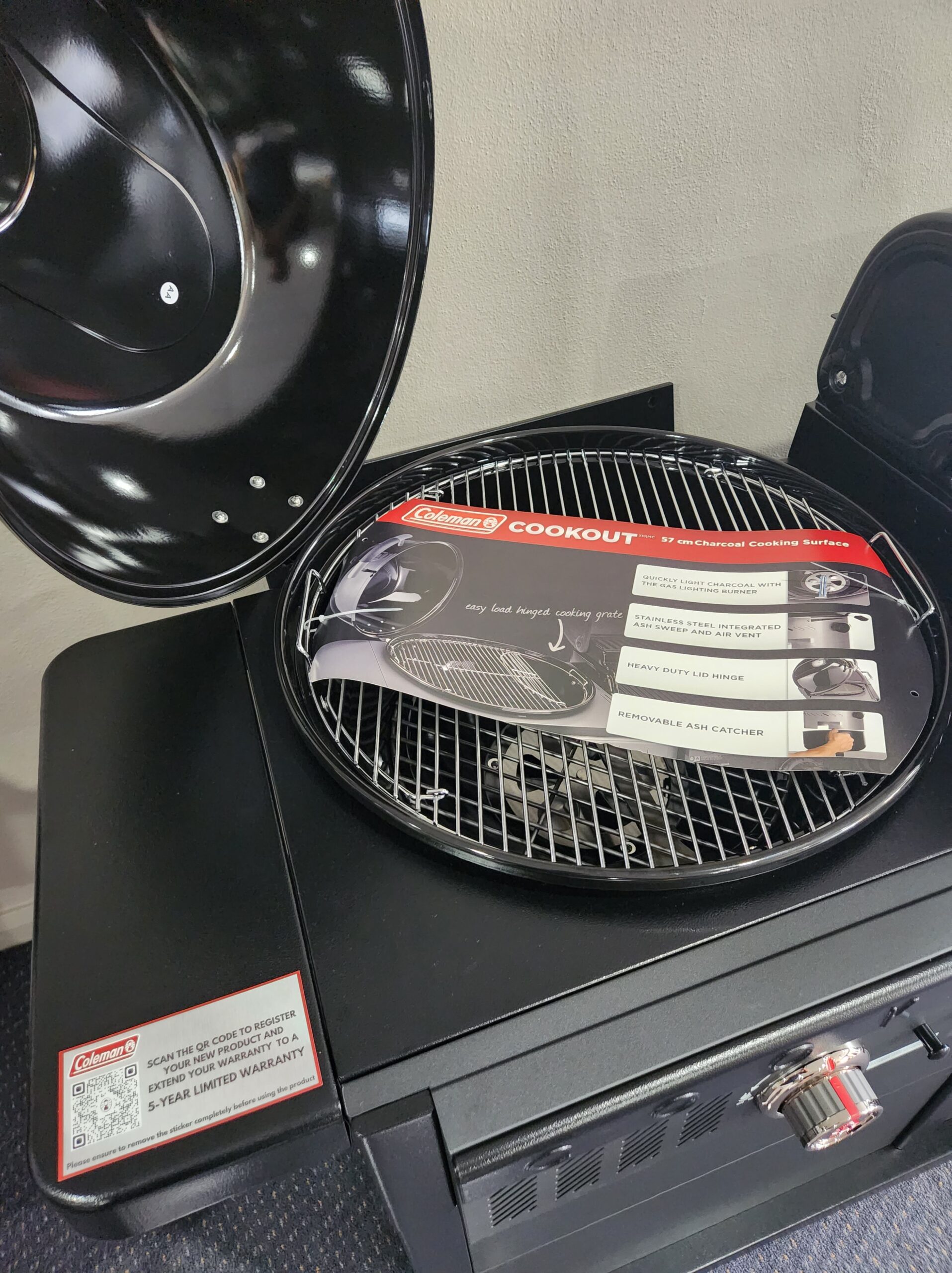 Coleman Revolution Dual Fuel BBQ - Black Matte
