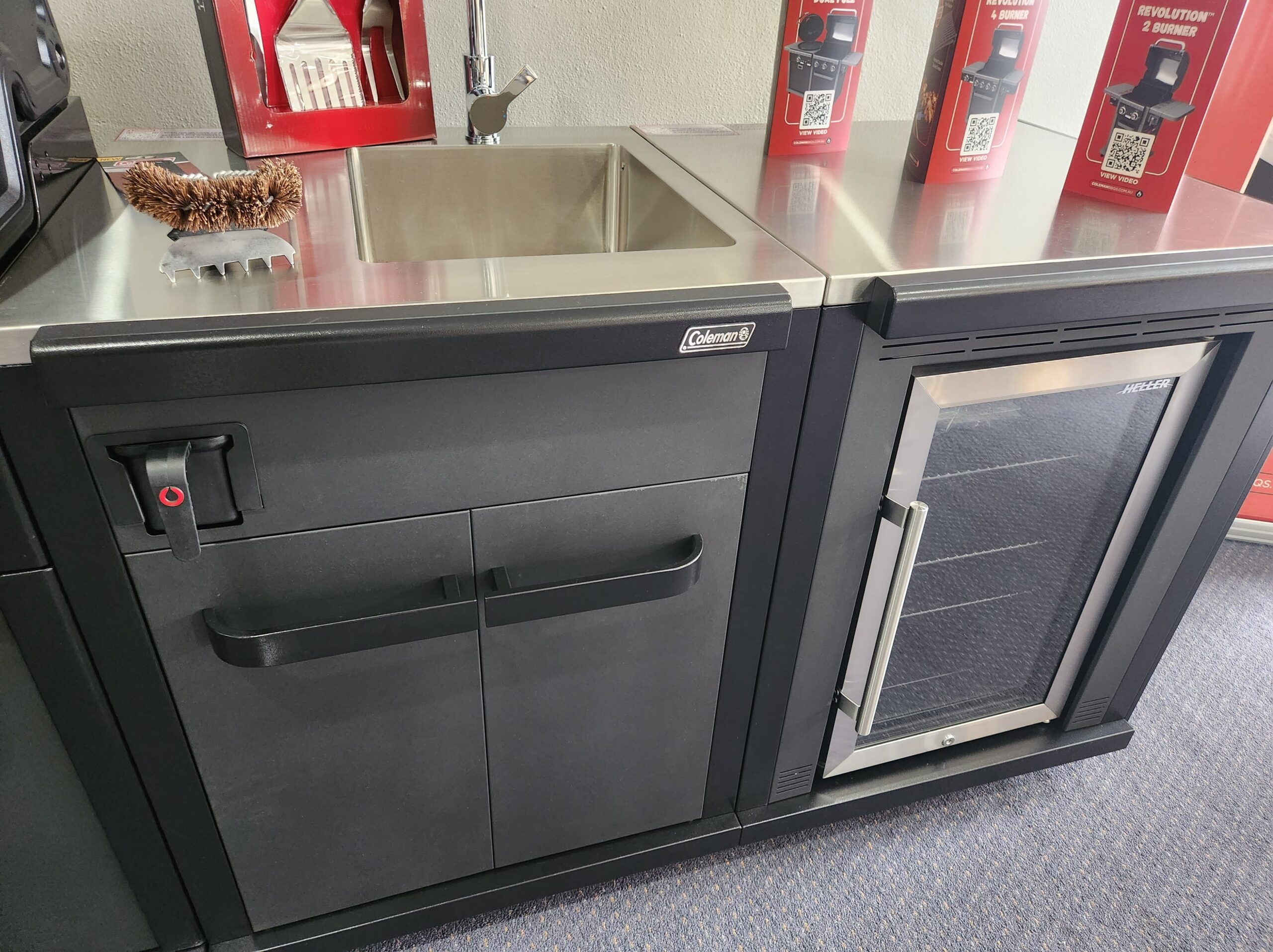 Coleman Revolution Dual Fuel BBQ - Black Matte
