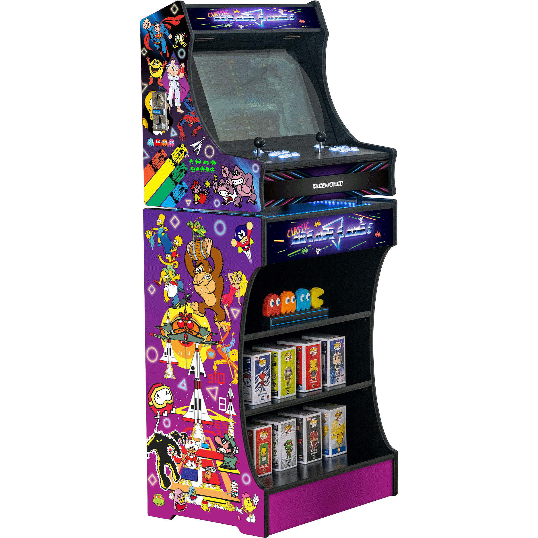 Upright 24 Inch Arcade Machine